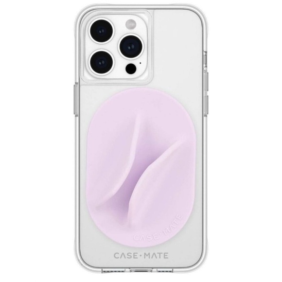 case-mate Other - Case-Mate Lavender Phone Grip - Glossy Magnetic Lip Gloss Holder